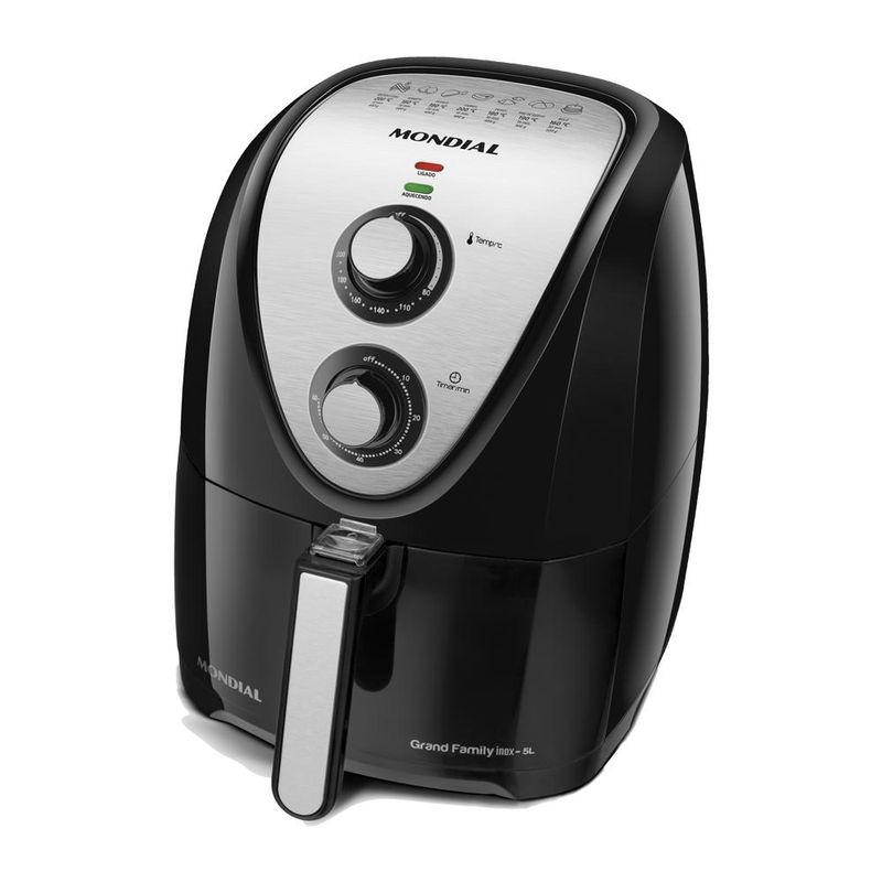 fritadeira-eletrica-sem-oleo-air-fryer-mondial-grand-family-AFN-50-BI-5l-com-timer