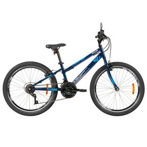 Bicicleta Infantil Caloi Max Aro 24 21 Marchas Freio V-Brake Azul