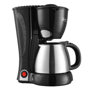 Cafeteira Elétrica Lenoxx Master 30 Xícaras Preta Inox