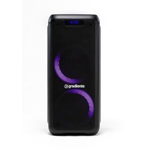 Caixa de Som Amplificada Gradiente Bass Boom 400W Bluetooth USB SD Auxuliar Microfone