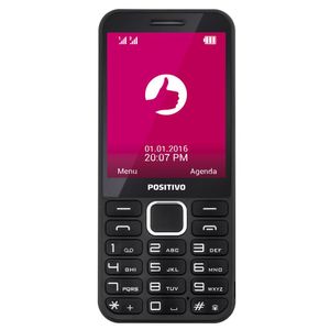 Celular Positivo P28 Dual Chip Preto Bluetooth