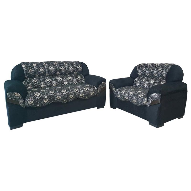 conjunto-sofa-3-2-lugares-preto-floral-ariane-divilux-estofados