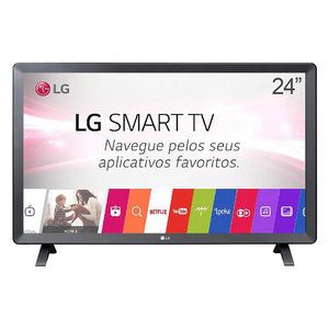 TV Monitor Smart LED 24" HD LG 24TL520S Wi-Fi 2 HDMI USB