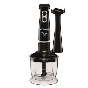 Mixer Mondial Turbo Max M-13 2 Velocidades 300W Preto/Prata