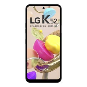 Smartphone LG K52 64GB + 3GB RAM Verde Dual Chip 4G Câmera Quádrupla + Selfie 8MP Tela 6.6"