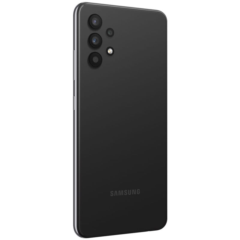 Smartphone Samsung Galaxy A32 128gb Preto 4g 4gb Ram Câmera Quádrupla Selfie 20mp Tela 64 4450