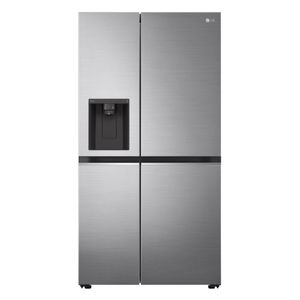 Geladeira/Refrigerador Smart LG Side by Side UVnano 611 Litros GC-L257SLP Aço Escovado