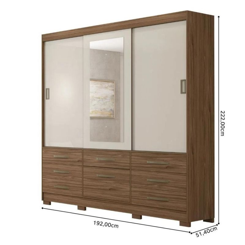 guardaroupacasal3portas8gavetascomespelhoavelaoffwhiteluizapanan