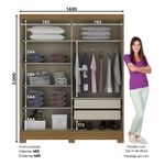 guardaroupasolteirocomespelhonatureoffwhiteb74127briz