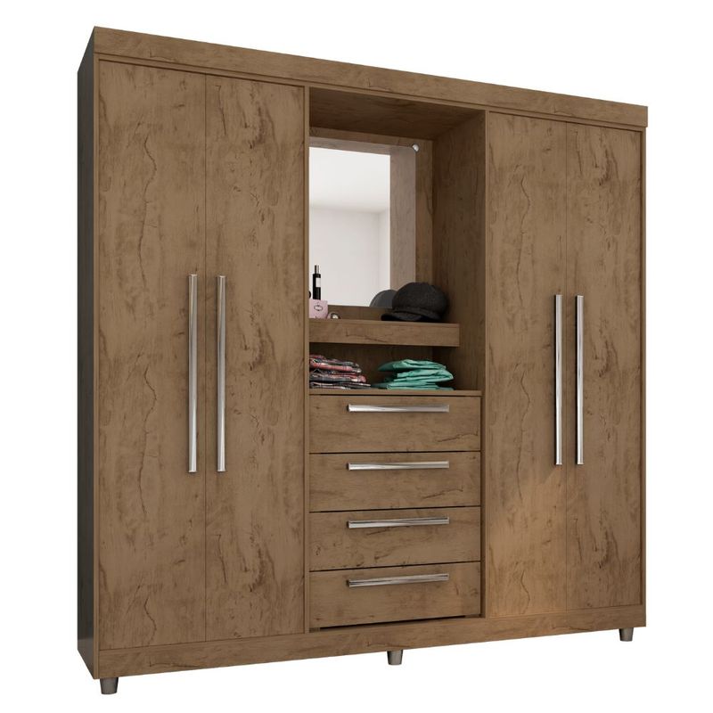 guardaroupacasalcomespelho4portas4gavetasdemolicao1618exellencearaplac