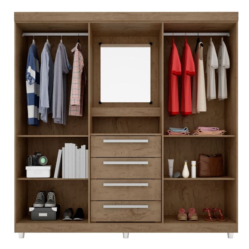 guardaroupacasalcomespelho4portas4gavetasdemolicao1618exellencearaplac