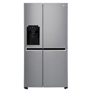 Geladeira/Refrigerador Smart LG Side by Side Inverter 601L GC-L247SLUV Inox