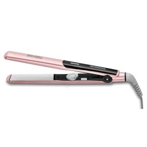 Chapinha/Prancha Alisadora Mondial Golden Rose P-20 Cerâmica 220°C Rosa