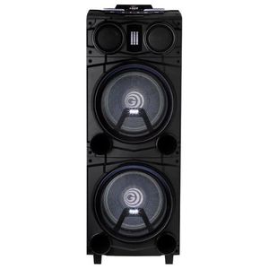 Torre de Som Gradiente Black Bass GDB12M 1800w Bluetooth USB SD Microfone