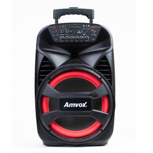 Caixa de Som Amplificada Amvox ACA 480 Viper II 480W Bluetooth Microfone