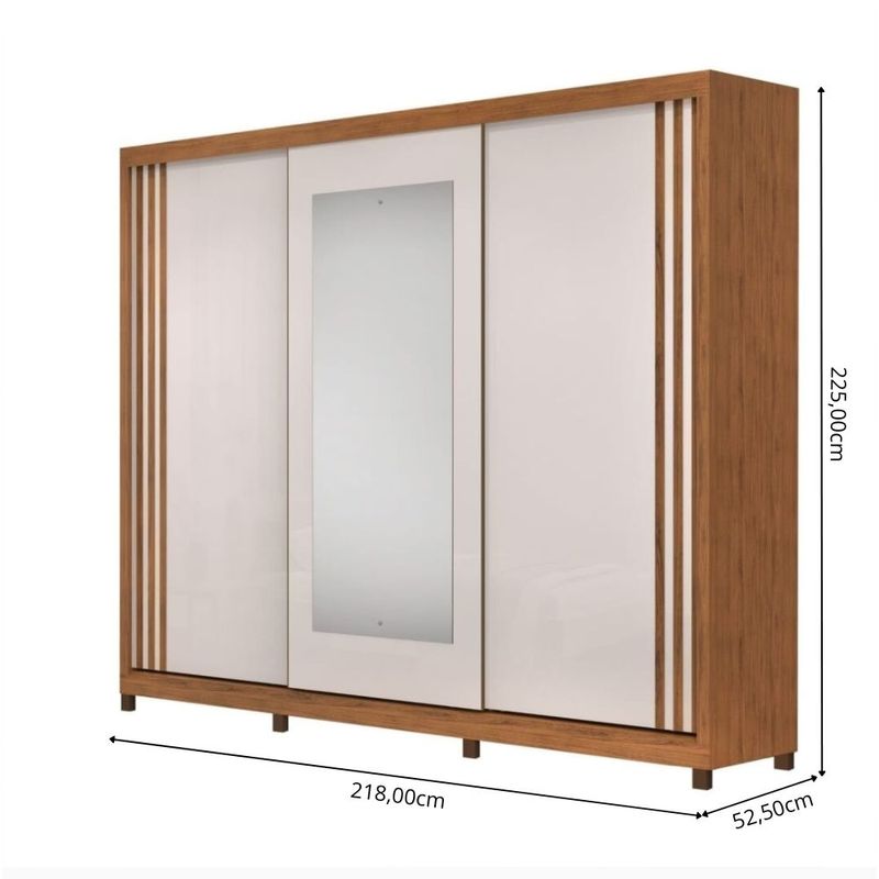 guardaroupacasal3portas3gavetascomespelhofreijooffwhiteceltadjmoveis