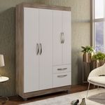 guardaroupa5portas1gavetacastanhooffwhiterp155reimoveis